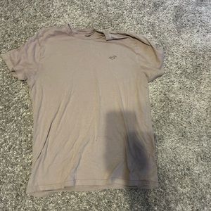Tan Hollister short sleeve